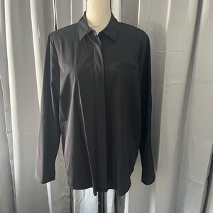 Elegant Black Button Down Shirt for Women